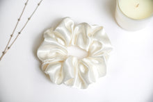 Load image into Gallery viewer, Champagne Satin Scrunchie
